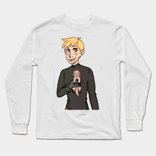 Ron And Rufus Long Sleeve T-Shirt by Rose Rivers